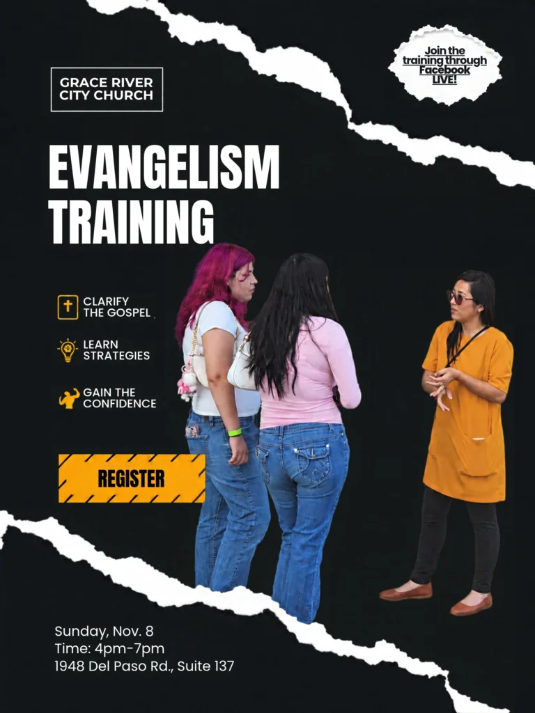 evangelism-training-flyer Evangelism Training — Grace River City Church, Sunday November 8, 4pm to 7pm